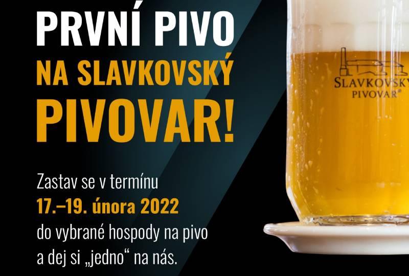 První pivo na Slavkovský pivovar