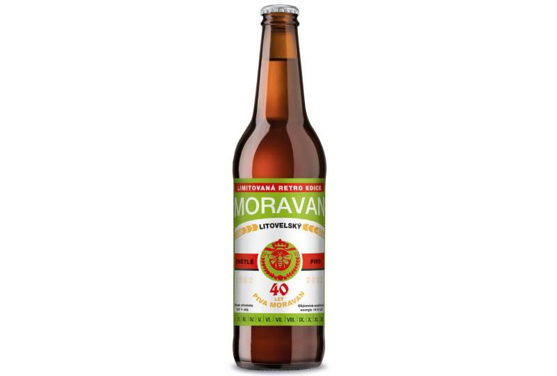 Retro edice piva Litovel Moravan