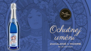 Mucha Sekt Blue Edition