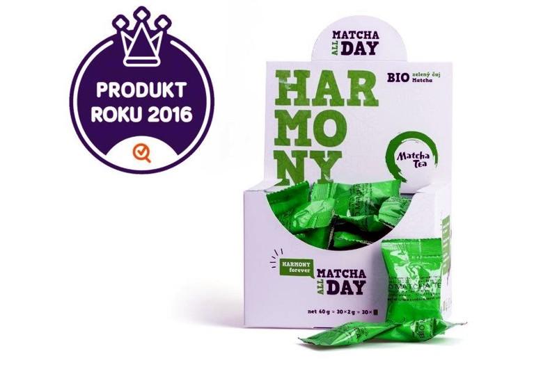 Produktem roku 2016 je Bio MatchaTea Harmony