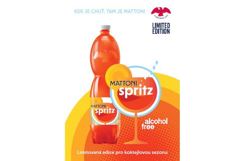 Mattoni míchá koktejly za Vás! Ochutnejte Mattoni Spritz