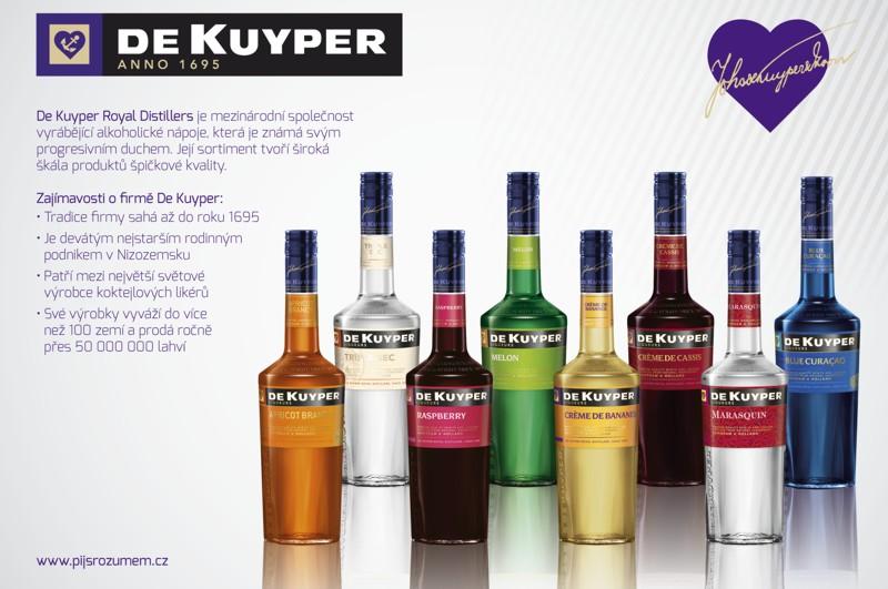 Nový distributor De Kuyper v Česku