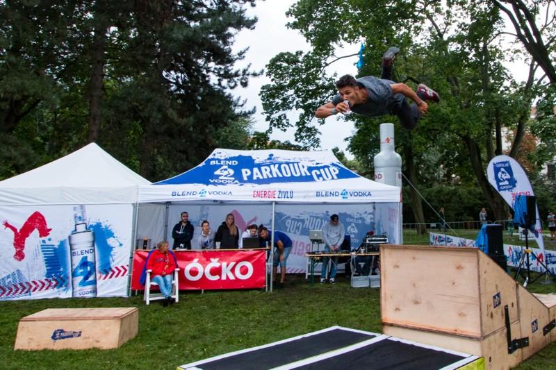 V sobotu se vydejte na mistrovství v parkouru, jehož partnerem je Blend 42 Vodka