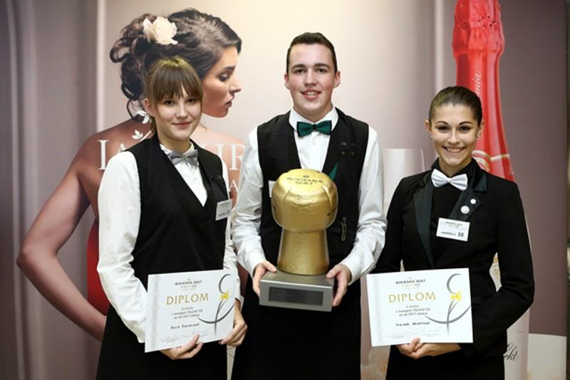 Vladimír Přibáň zvítězil v soutěži Bohemia Sekt Trophée Talent