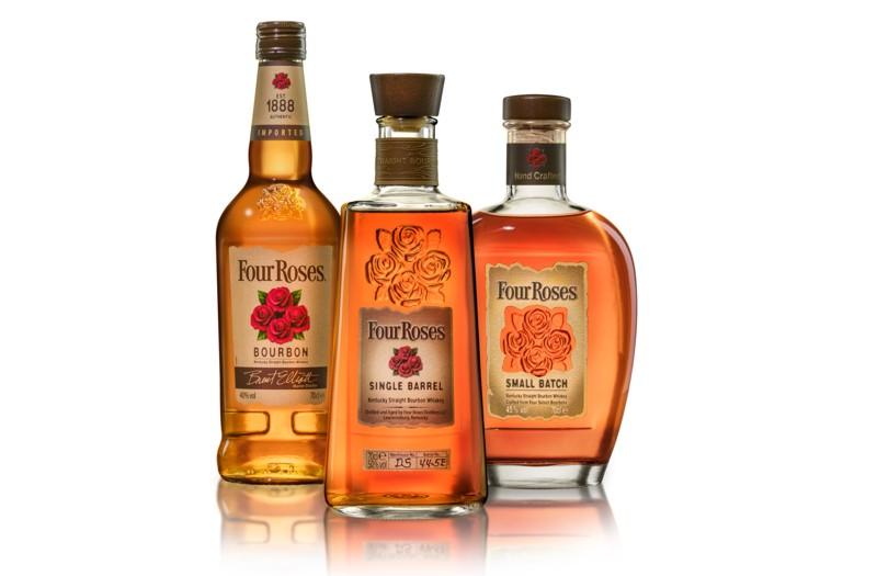 Bourbon Four Roses má novou lahev