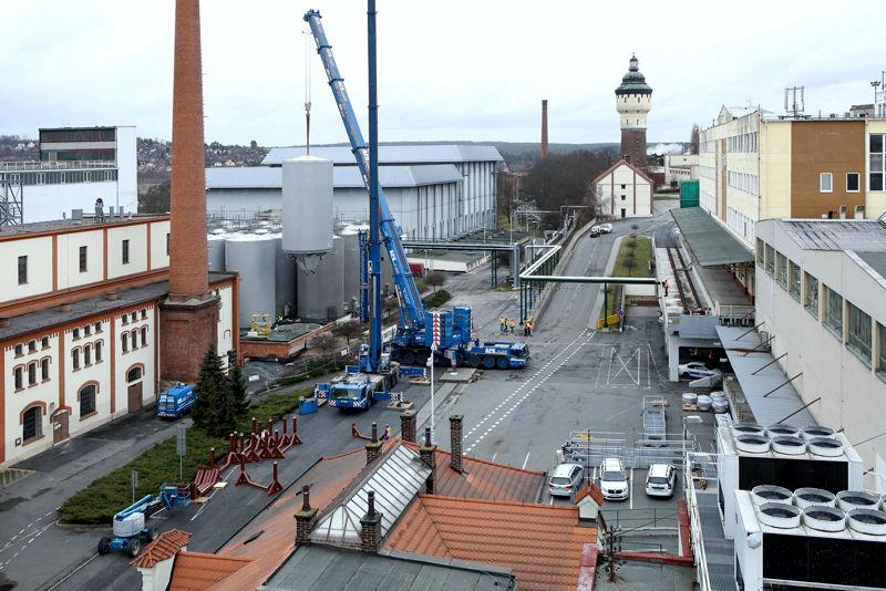 Do Plzně dorazily nové tanky na výrobu Pilsner Urquell