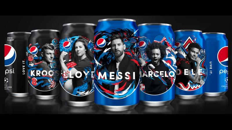 Svět na modro, aneb Pepsi žije fotbalem