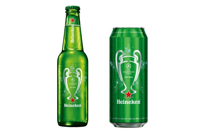 Liga mistrů UEFA má svou limitovanou edici piva Heineken