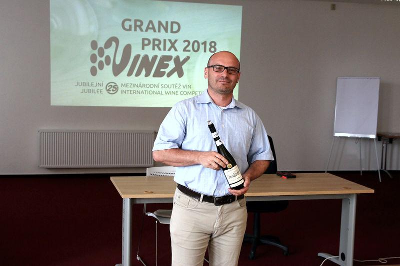 Rulandské bílé z Valtic se stalo šampiónem Grand Prix Vinex