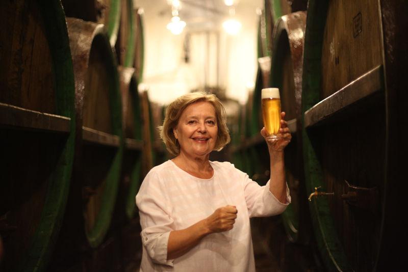 Magda Vášáryová čestnou znalkyní piva z Prazdroje
