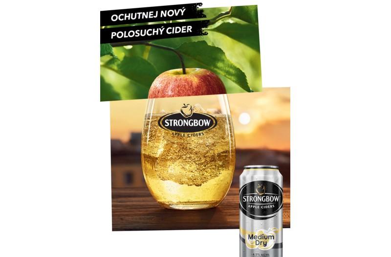 Novinka Strongbow Medium Dry