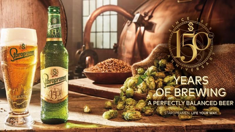 Staropramen slaví 150. výročí založení