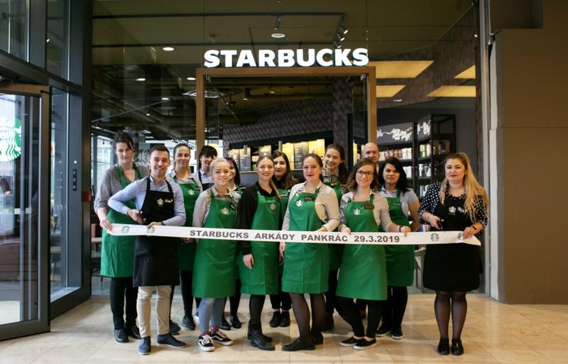 Nová pobočka Strabucks na Pankráci