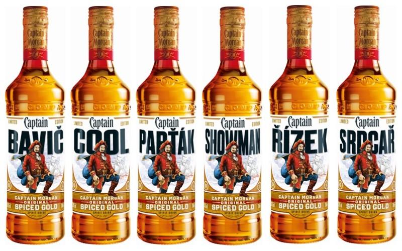 Limitovaná edice Captain Morgan Spiced Gold