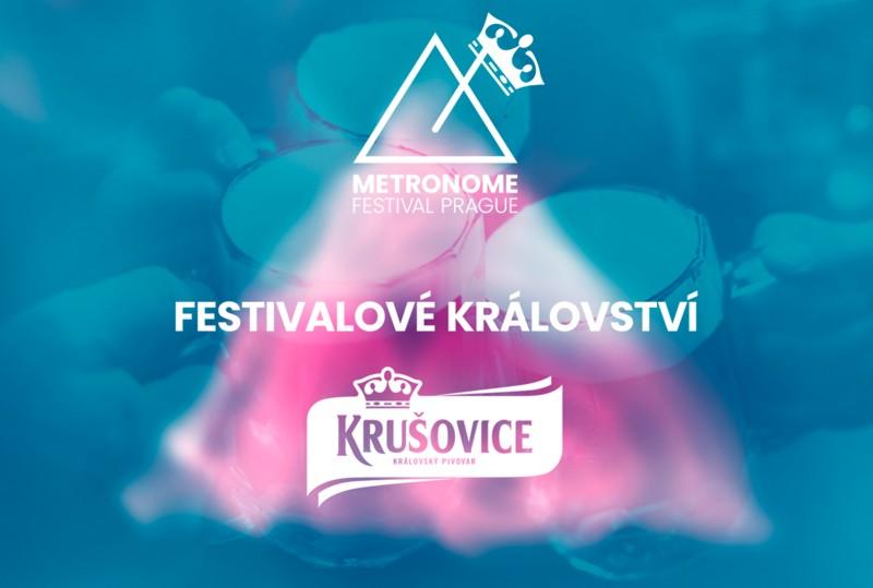 Metronome Festival Prague má za partnera Krušovice