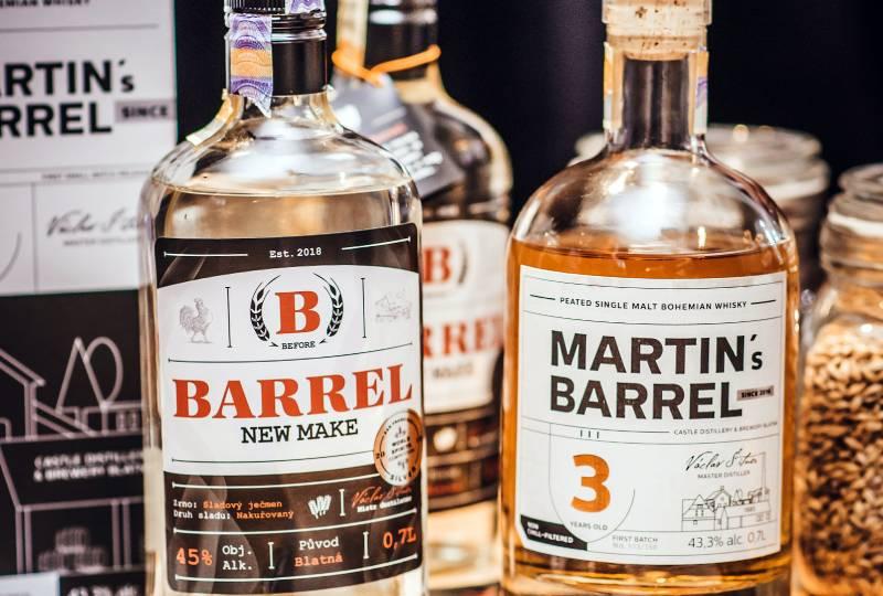 Martin’s Barrel: nakouřená whisky z Blatné