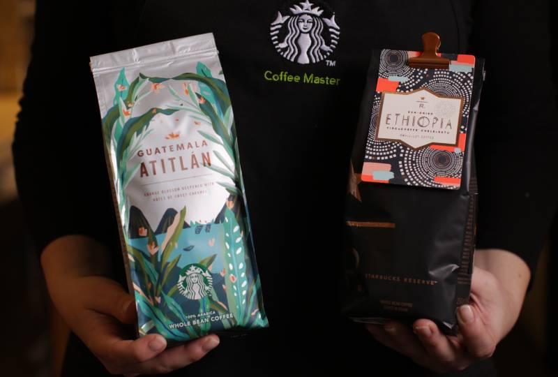 Káva Guatemala Atitlán ze Starbucks