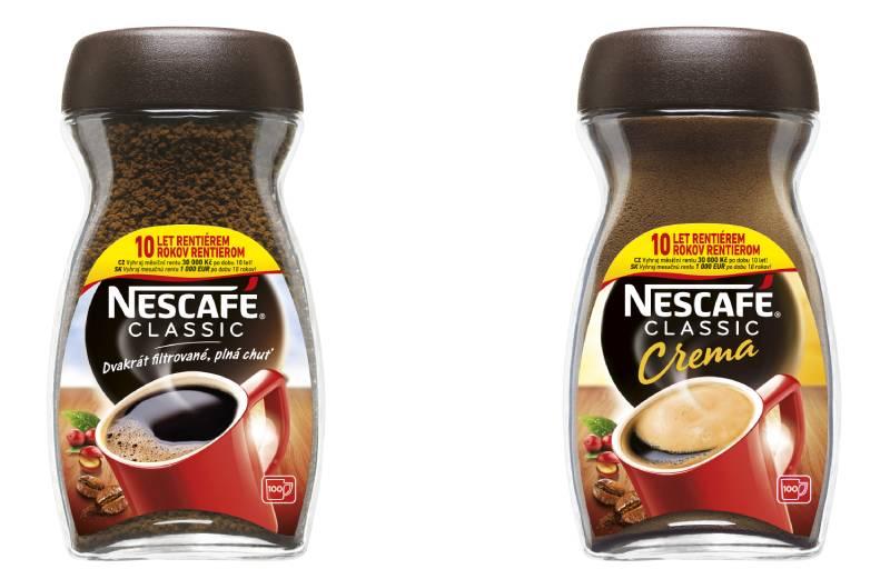 Rentiérem s NesCafé Classic