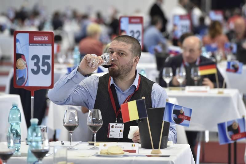 Na Concours Mondial de Bruxelles bylo v Brně ohodnoceno na osm tisíc vín
