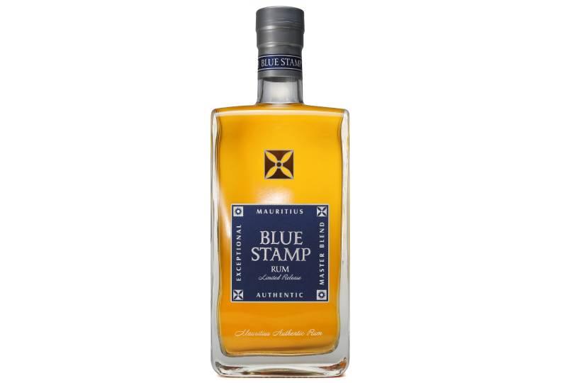 Rum Blue Stamp z Mauricia
