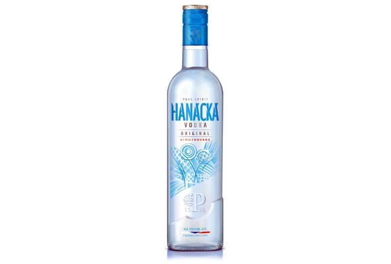 Hanácká vodka má novou láhev a etiketu