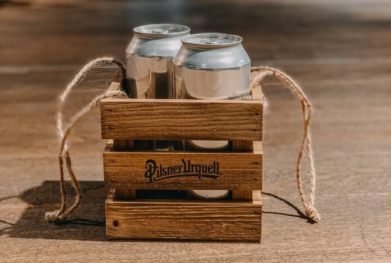 Nefiltrovaný Pilsner Urquell v plechu