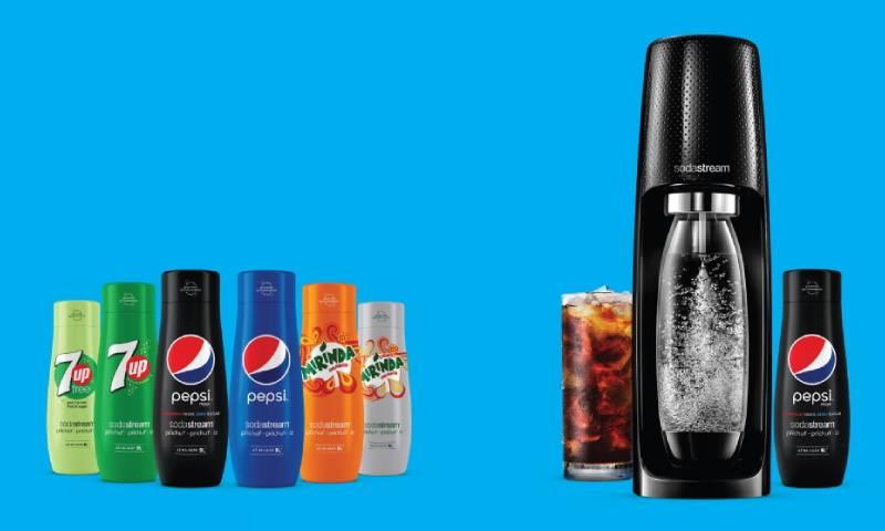 Nápoje PepsiCo jako sirupy od SodaStream