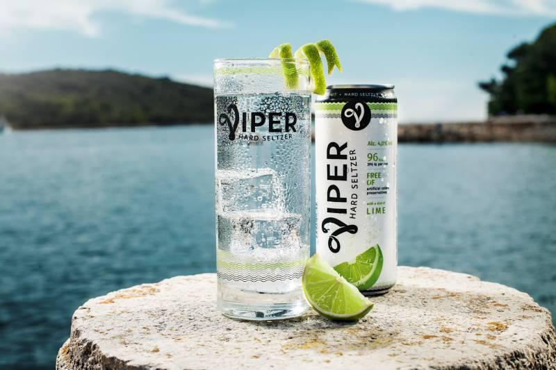 Viper Hard Seltzer, alkoholick� sodovka od Prazdroje
