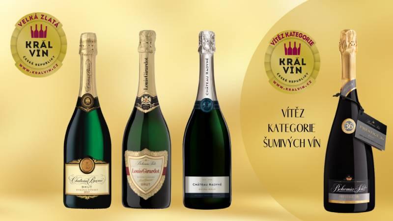 Šumivým Králem vín 2021 se stal Bohemia Sekt Prestige 36 brut