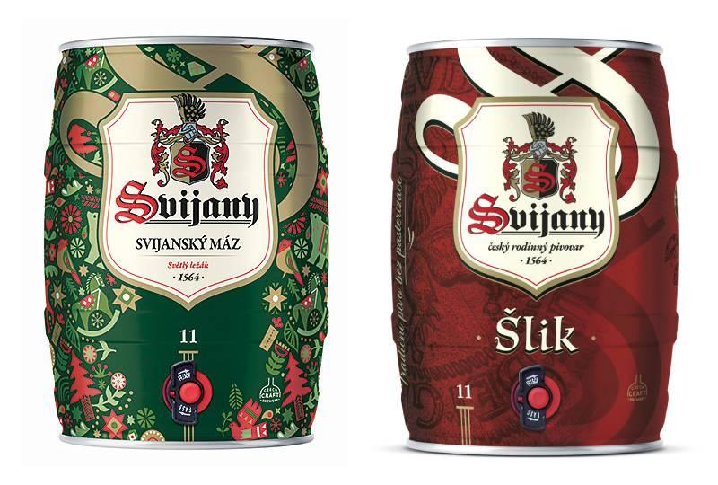 Svijany představují vánoční balení piva