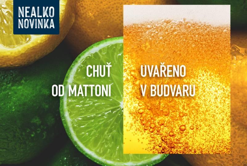 Mattoni a Budvar přináší ochucené nealko pivo