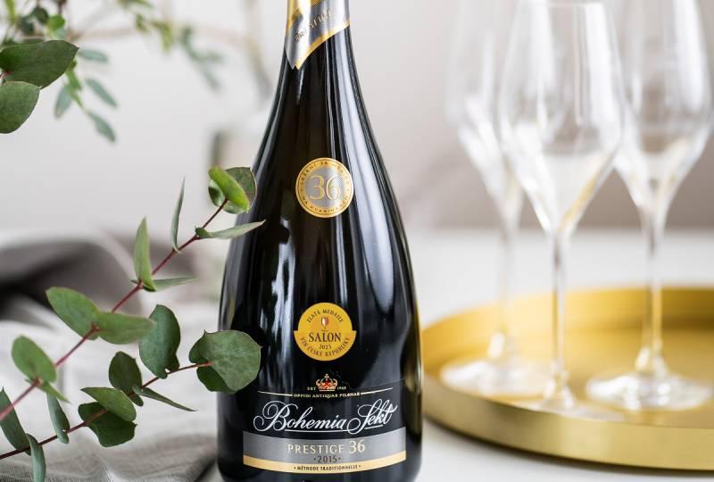 Salon vín: Bohemia Sekt Prestige 36 vévodí šumivé kategorii