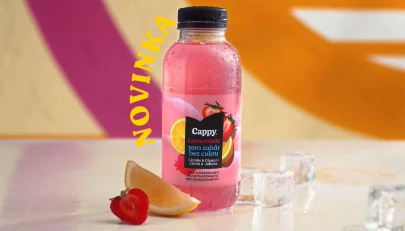 Cappy Lemonade jahoda bez cukru