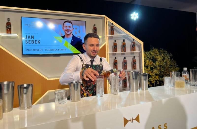 Jan Šebek se stal třetím nejlepším barmanem na světě