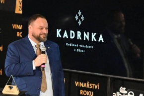 Vinařství Jindřich Kadrnka se stalo nejlepším vinařstvím roku 2022